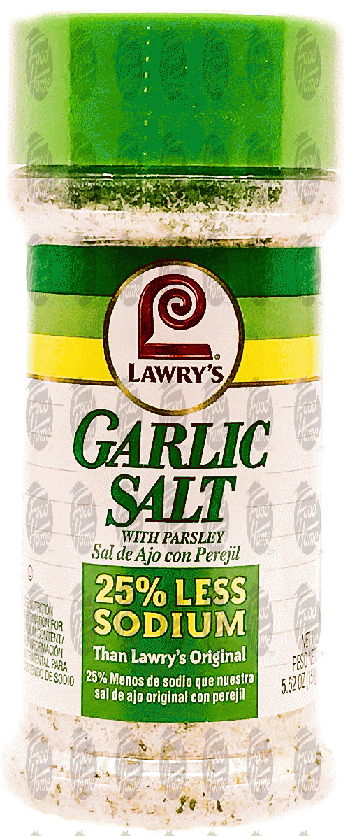 Lawry's  garlic salt with parsley, 25% less sodium Full-Size Picture